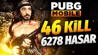 BU OYUNCULARA DİKKAT  46 KİLL 6278 HASAR   PUBG Mobile [upl. by Anjanette71]