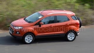 Ford EcoSport  Comprehensive Review  Autocar India [upl. by Sillad315]