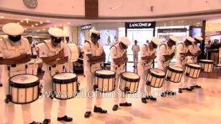 Indian Navy drums up a Select CityWalk storm  appealing to the retail generation [upl. by Ennalorac]