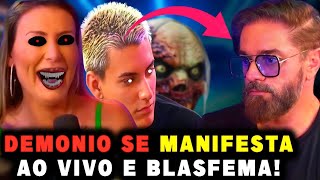 TERROR MEDO ANDRESSA URACH POSSESSA BLASFEMA CONTRA DEUS NO PODCAST LTDA INTELIGÊNCIA LIMITADA [upl. by Cohleen]