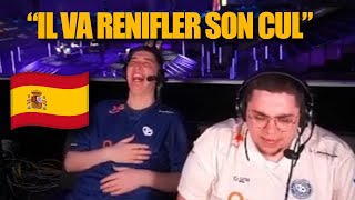 Kameto pète un cable sur un caster Espagnole 🤣 [upl. by Illoh]