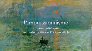 Naissance de limpressionnisme peinture amp musique [upl. by Novoj]