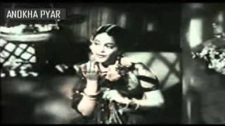 ANOKHA PYAR 1948 Ghadi ghadi pucho na ji  Lata Mangeshkar [upl. by Dotty]