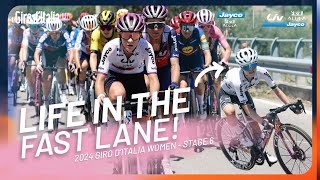 GIRO DITALIA WOMEN 2024  Stage 6 l Liv AlUla Jayco [upl. by Ahsie]