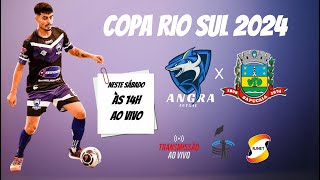 ASSISTA NA RJNET COPA RIO SUL 2024  ANGRA FUTSAL X SAPUCAIA  AO VIVO  14H [upl. by Balling]