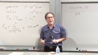 Steven Kivelson  Superconductivity and Quantum Mechanics at the MacroScale  1 of 2 [upl. by Joash]