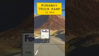 Runaway Truck Ramp Utah👀 utah usa trucking [upl. by Buzzell893]