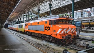 Comboio CP MiraDouro na estação Porto São Bento [upl. by Gerti531]