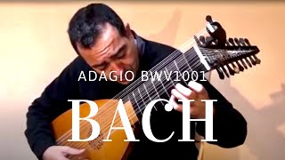 BACH BWV 1001 played on the 13 course lute by Xavier DíazLatorre [upl. by Drye424]