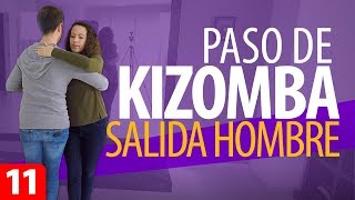 SALIDA del HOMBRE  Pasos de KIZOMBA  Aprender a Bailar Kizomba – Kizomba para Principiantes 11 [upl. by Publius588]