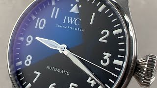 IWC Big Pilots Watch 43 IW329301 IWC Watch Review [upl. by Desireah]