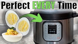 Instant Pot Hard Boiled Eggs Perfect EVERY TIME [upl. by Piero]