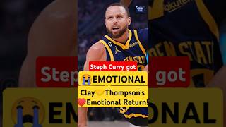 Steph Curry Shines in Clay Thompsons Emotional Return [upl. by Gschu]