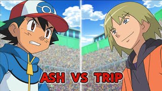 Ash vs Trip full battle  Pignite vs Serperior [upl. by Aiva876]