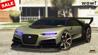 Nero Custom Amazing Customization Bennys amp Review  GTA V Online  SALE  Bugatti Chiron  Hypercar [upl. by Eseenaj856]