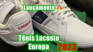 Lacoste Europa tênis [upl. by Ahsaei]