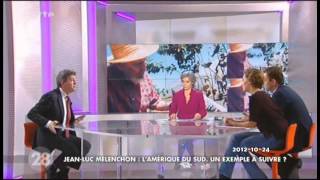 JeanLuc Mélenchon sur 28min LAmérique du Sud un exemple à suivre [upl. by Ylrebmyk986]