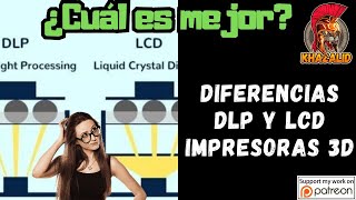 Diferencias entre impresoras DLP y LCD ¿Mejor o peor [upl. by Heriberto]