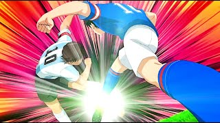 Tsubasa Vs Diaz  Japan Vs Argentine「Captain Tsubasa Junior Youth AMV」 [upl. by Ahsineg625]