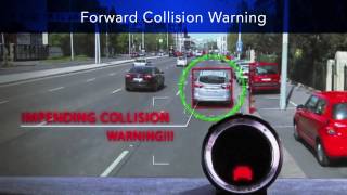 Mobileye Forward Collision Avoidance System [upl. by Eilegna935]