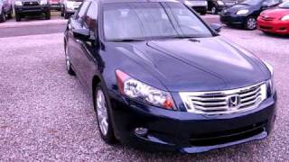 2009 Honda Accord Sedan EXLeather V6 Navigation Clayton NC [upl. by Judson737]