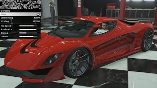 GTA 5  Past DLC Vehicle Customization  Grotti Turismo R Ferrari LaFerrari [upl. by Carmine]