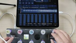 MultiTracks quotPlaybackquot App MIDI Control on iPad [upl. by Ynnavoeg]