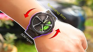 This Spinning Rim watch is mesmerizing RSChrono [upl. by Anaidiriv]