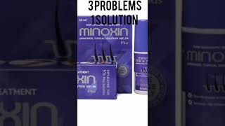 3 problems 1 solution  alopecia  baldness  thinning of hair  alopecia minoxidil baldness [upl. by Lavine171]