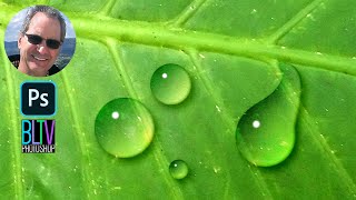 Photoshop Tutorial How to Make Water Drops [upl. by Sherrill]