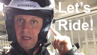 🏍️ Lets Ride and Change the Windscreen on My Bike  010618  Lets Ride BMW R 1150 GSA [upl. by Boccaj120]