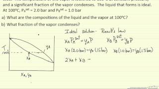 Binary Vapor Partial Condensation [upl. by Yawnoc]