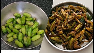 Kovakkai fry recipe  Ivy gourd fry  Easy side dish recipe  Kovakkai varuval [upl. by Rieth]