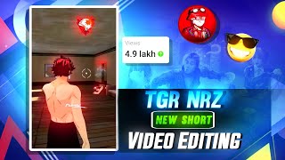 Nrzzzzzzzz Editing Secret Revealed 🤫✅  How to Edit cut hand free fire Short Video like Tgr Nrz🔥 [upl. by Lladnarc]