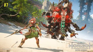 Fighting Deathbringer Machine  Horizon Zero Dawn Gameplay 7 [upl. by Beaumont743]