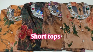 Western short tops collection onlineshopping youtubevideo fashion shorttops [upl. by Manus]