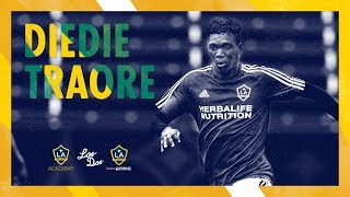 LA Galaxy II open tryout winner Diedie Traore signs with LA Galaxy first team [upl. by Fini]