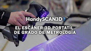 HandySCAN 3D BLACK la última referencia en metrología portatíl [upl. by Neened]