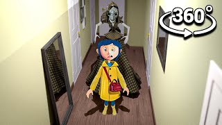 360° Coraline Breaks into YOUR House  CORALINE [upl. by Poucher]