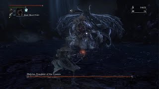 Bloodborne  Ebrietas Daughter of the Cosmos Boom Hammer 6th attempt [upl. by Xonk698]