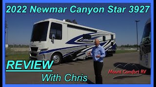 2022 Newmar Canyon Star 3927 Review  Mount Comfort [upl. by Idel]