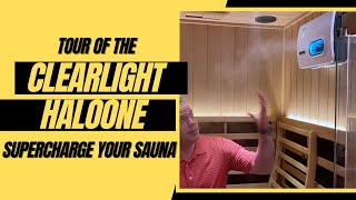 CLEARLIGHT SAUNA  HaloTherapy  Home  The Complete Tour [upl. by Kentigerma]