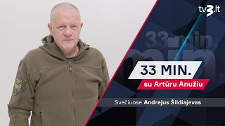 Andrejus Šildiajevas stebisi NATO laimės karą o kas liks iš Vilniaus  33 MIN SU ARTŪRU ANUŽIU [upl. by Alikahs]