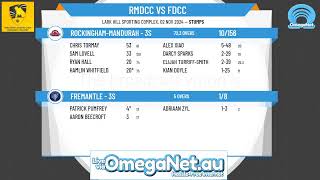 RockinghamMandurah  3s v Fremantle  3s [upl. by Neile225]