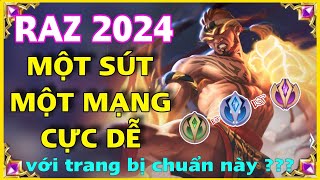 RAZ 2024  CÁCH CHƠI  LÊN ĐỒ  BẢNG NGỌC RAZ LIÊN QUÂN MÙA MỚI MẠNH NHẤT  HD GAME 76 [upl. by Zanas]