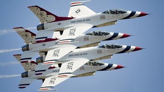 USAF Thunderbirds RIAT 2017 Totterdown Farm [upl. by Rehptsirhc42]