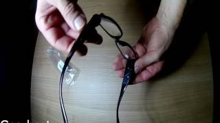 LED Reading Glasses Eyeglass 3 5 Diopter Magnifier [upl. by Gora]