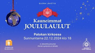 Kauneimmat joululaulut 22122024 klo 18 Palokan kirkossa [upl. by Batty]