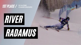 River Radamus US Alpine Champs SG Aspen 4721 [upl. by Gudren]