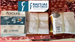 Unboxing of Raus IAS study material  UPSC BEST COACHING SINCE 1953 upsc rausias [upl. by Ethelstan]